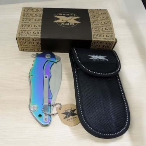 Dpx Gear Gökkuşağı Tasarımlı Outdoor Çakı resmi